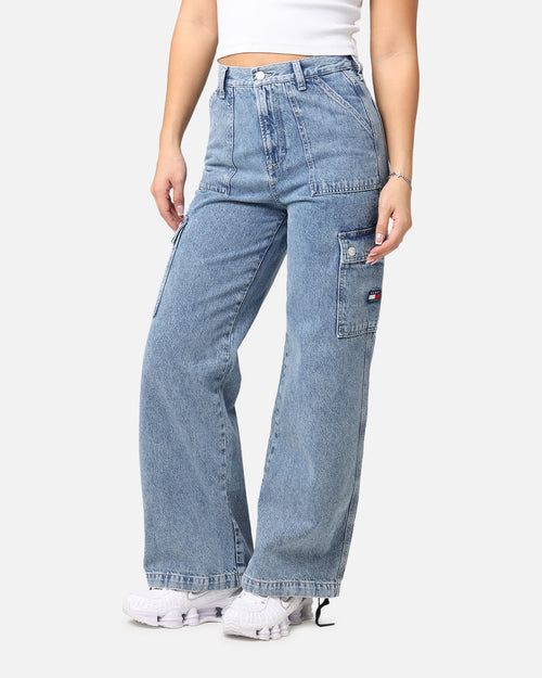 Tommy Jeans Women's Claire High Utility Jeans Denim Medium Blue