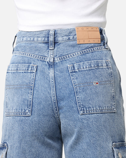 Tommy Jeans Women's Claire High Utility Jeans Denim Medium Blue