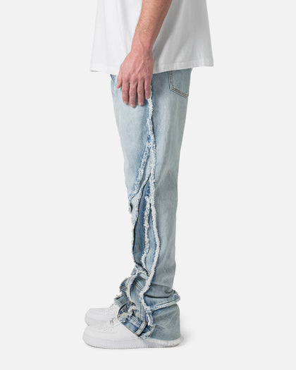 MNML B373 Flare Denim Jeans Light Blue