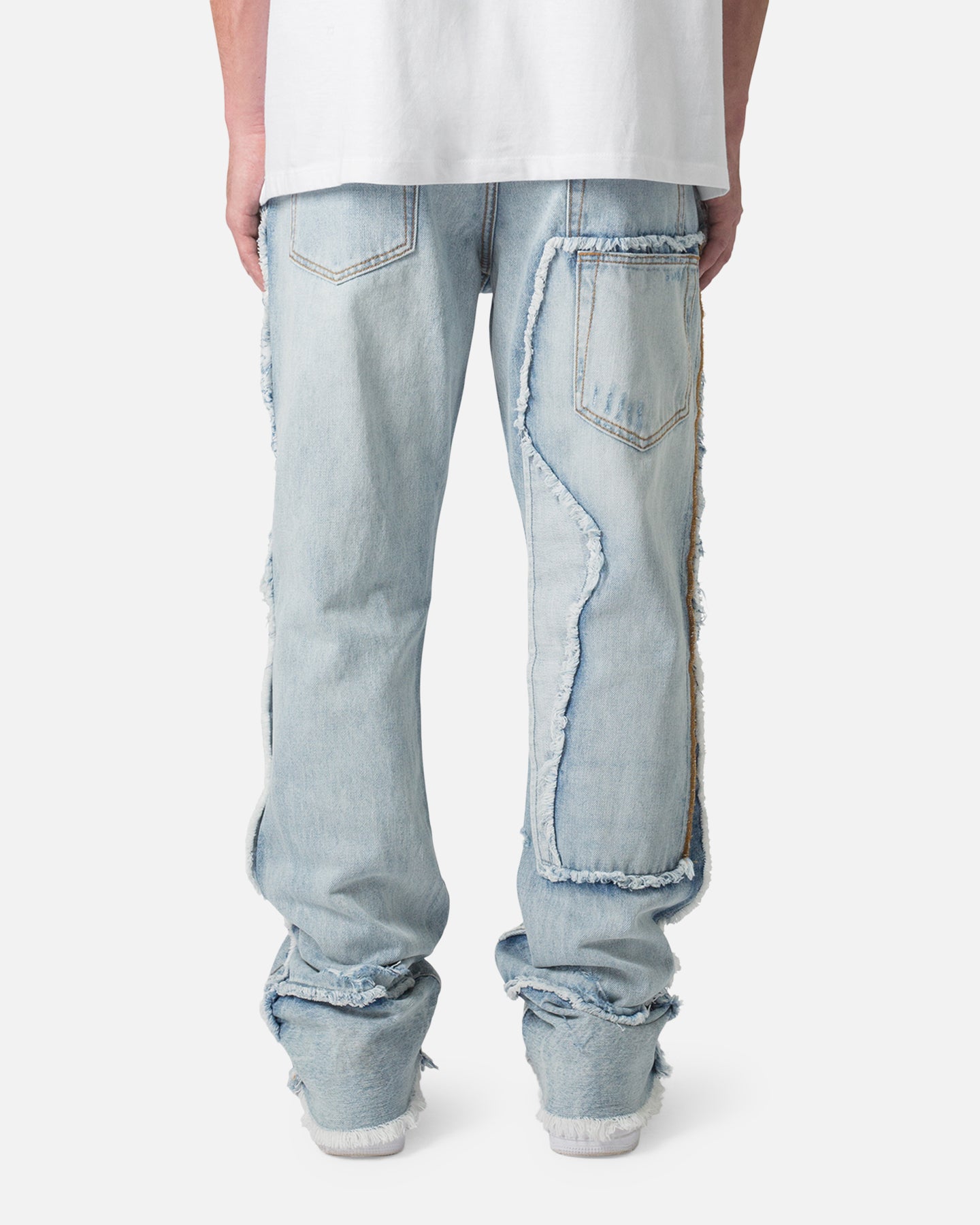 MNML B373 Flare Denim Jeans Light Blue | Culture Kings US