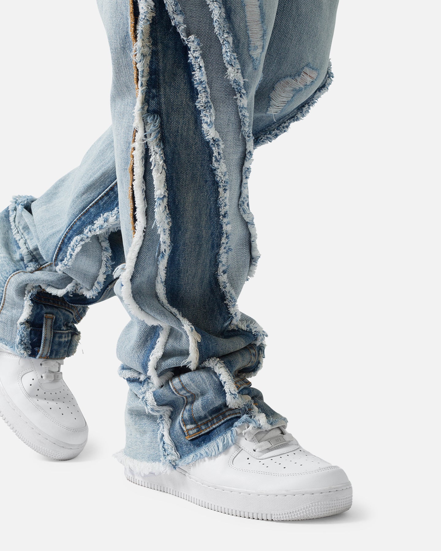 MNML B373 Flare Denim Jeans Light Blue | Culture Kings US