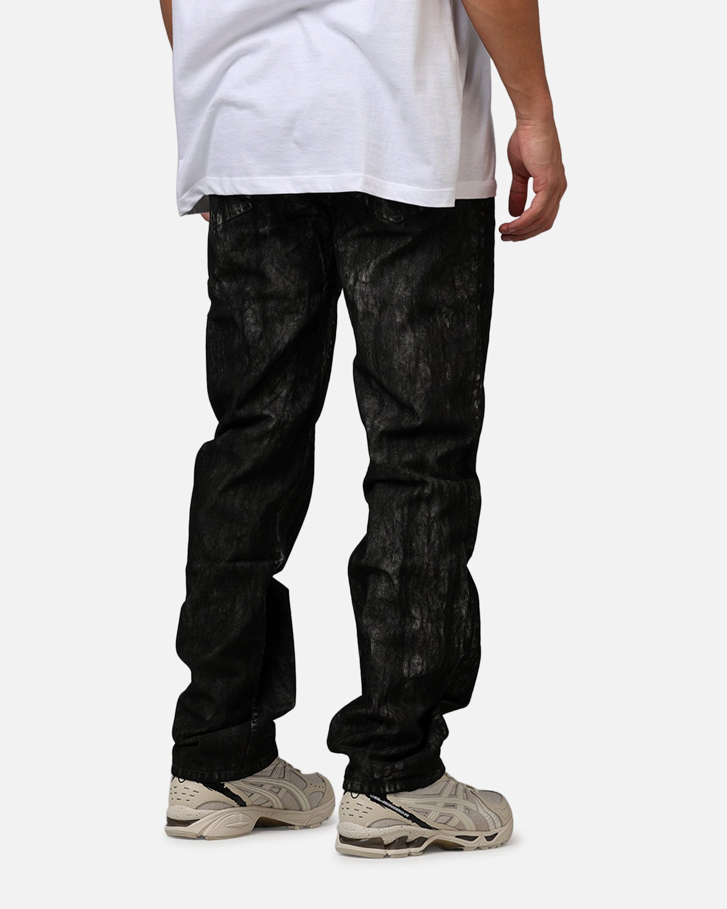 MNML D377 Straight Denim Jeans Washed Black | Culture Kings US