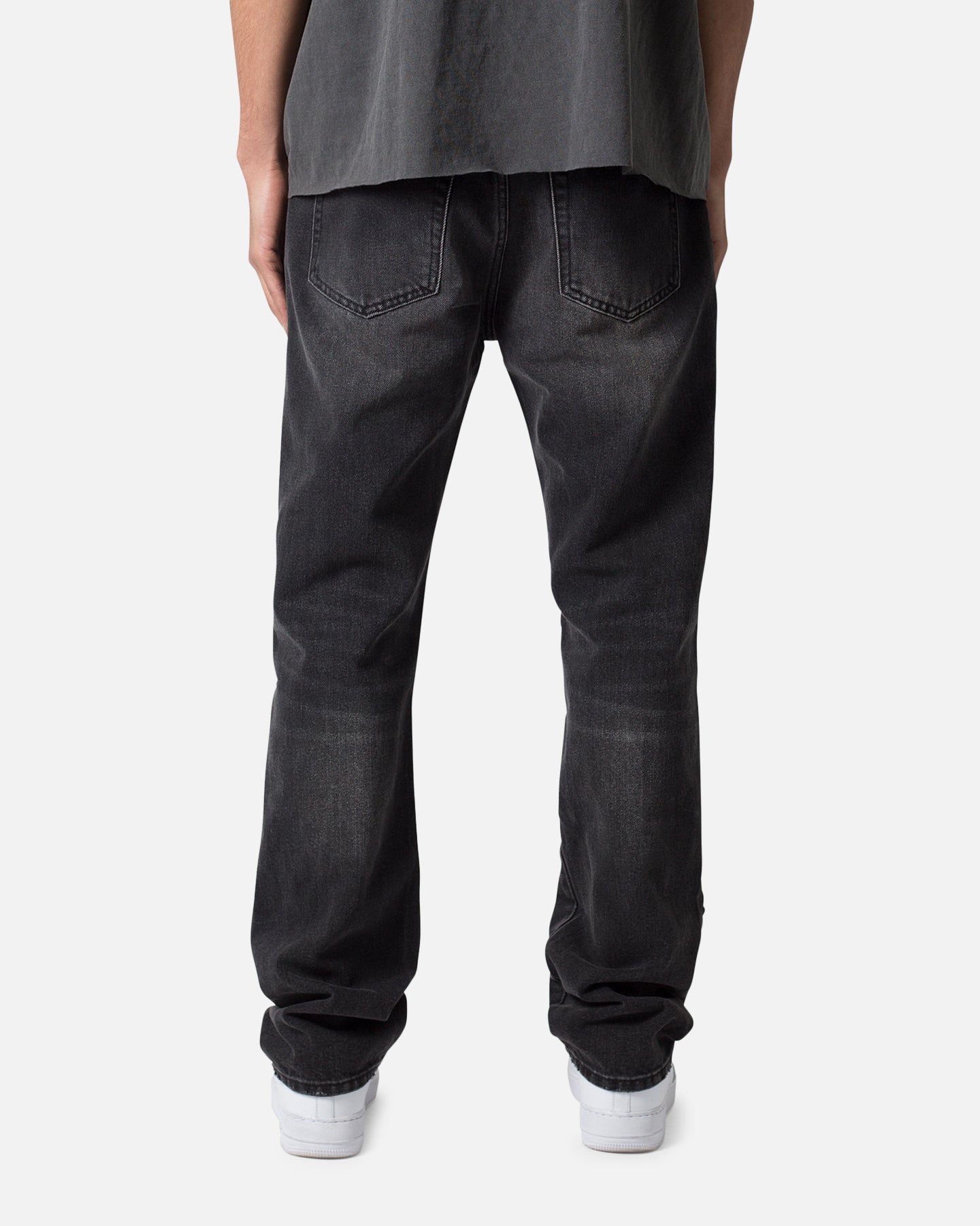 MNML V376 Baggy Denim Jeans Washed Black | Culture Kings US