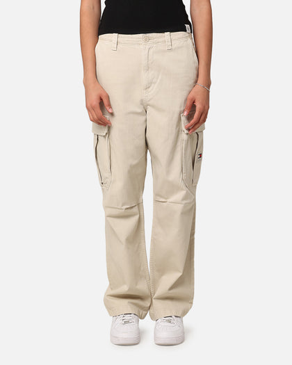 Tommy Jeans TJM Aiden Baggy Cargo Pants Newsprint