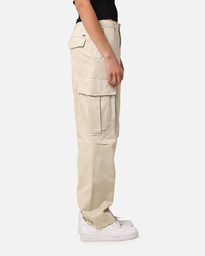 Tommy Jeans TJM Aiden Baggy Cargo Pants Newsprint