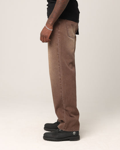 Saint Morta Amethyst Relaxed Jeans Washed Brown