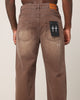 Saint Morta Amethyst Relaxed Jeans Washed Brown