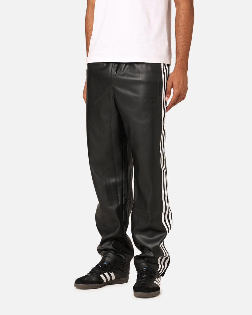 Adidas Faux Leather Adicolour 3-Stripes Firebird Track Suit Pants