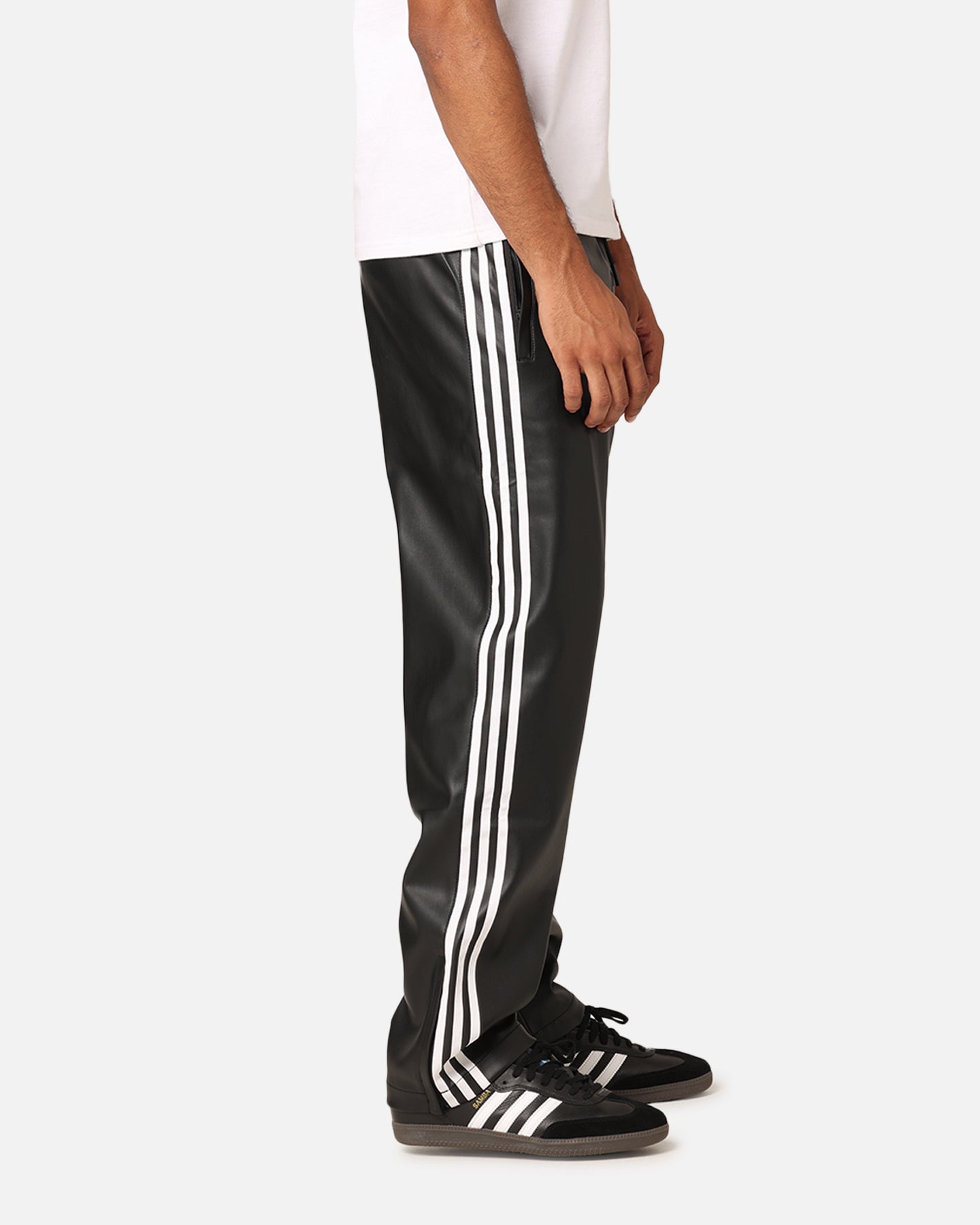 Adidas Faux Leather Adicolour 3-Stripes Firebird Track Suit