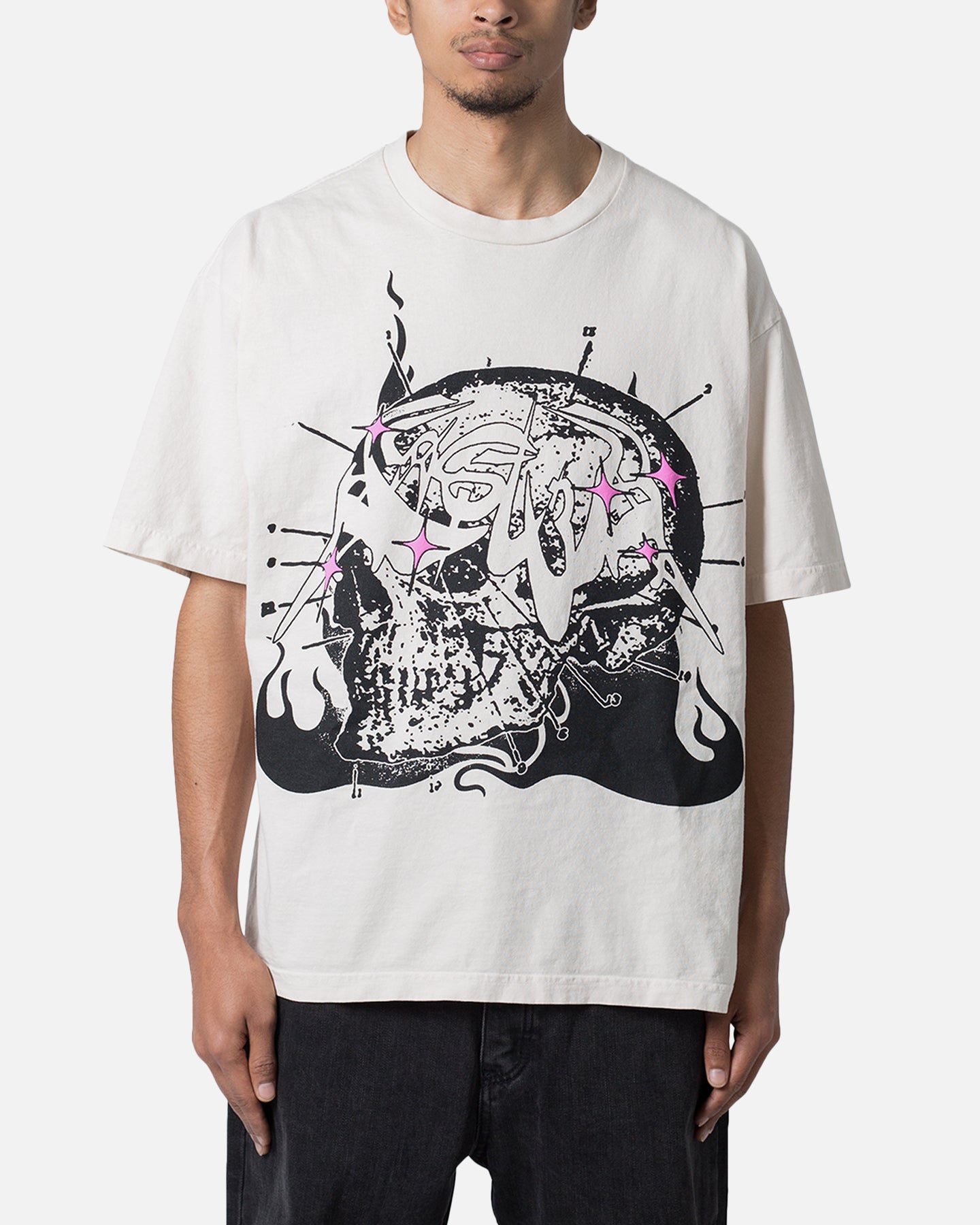 MNML Stars Align T-Shirt Off White | Culture Kings US