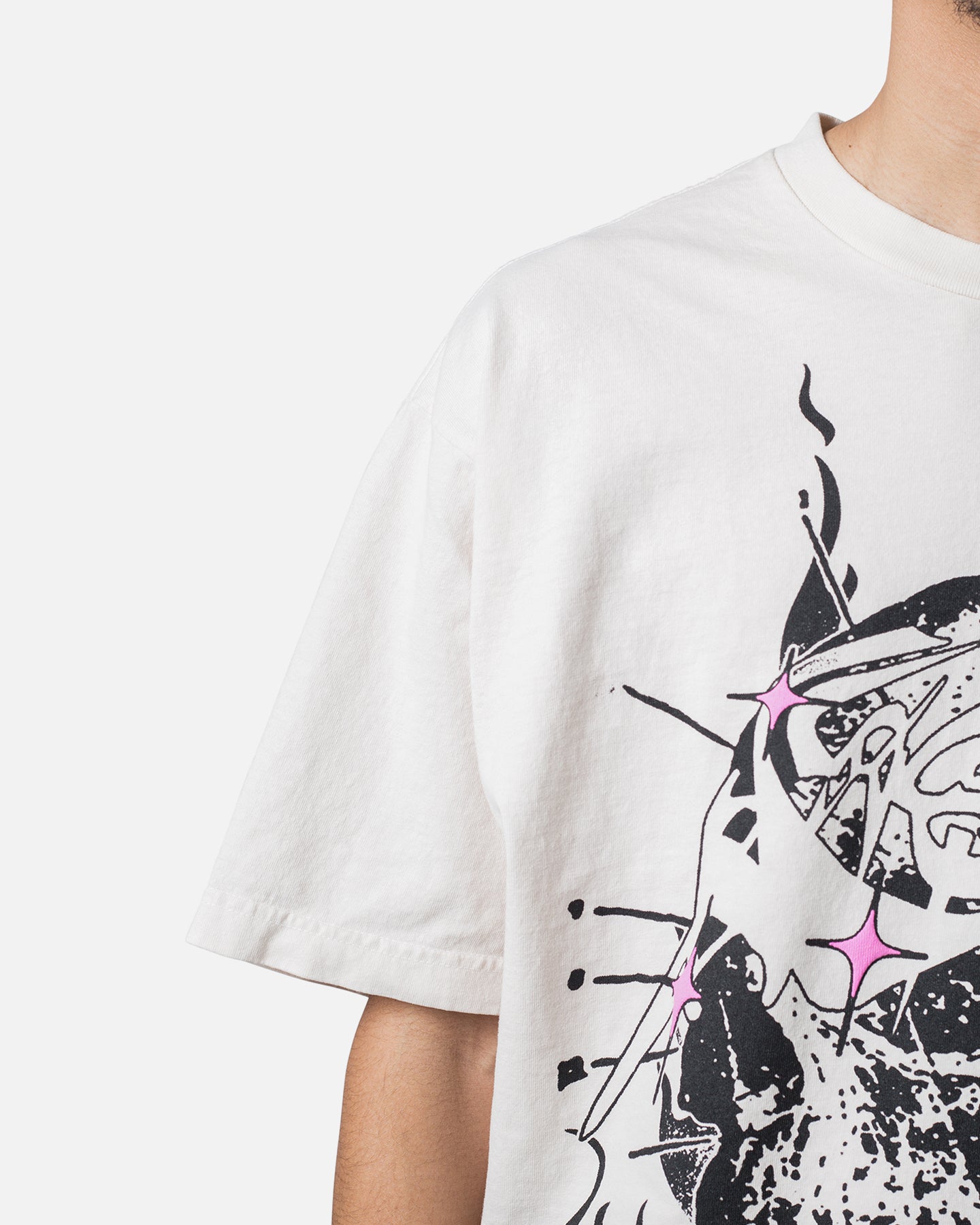 MNML Stars Align T-Shirt Off White | Culture Kings US