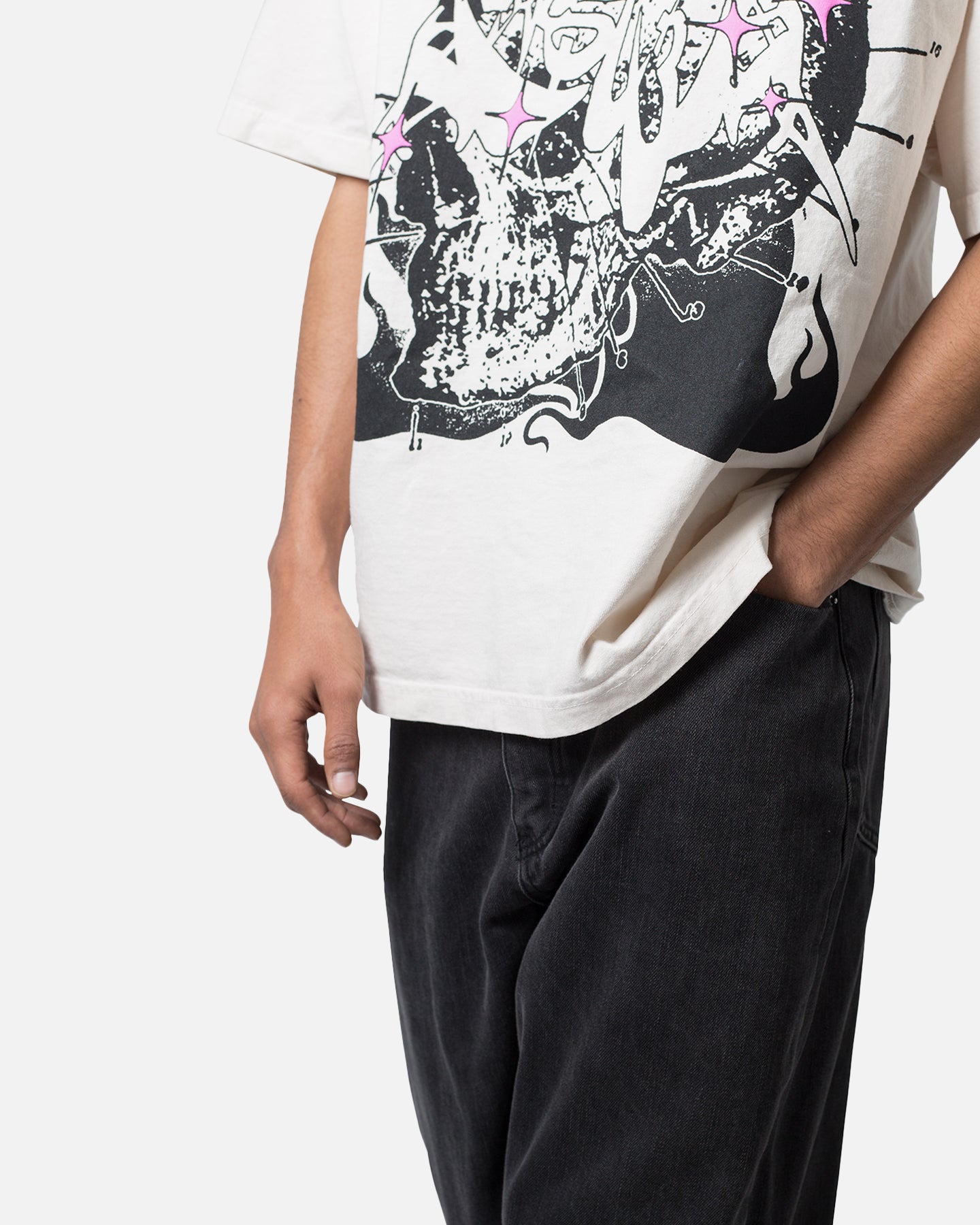 MNML Stars Align T-Shirt Off White | Culture Kings US