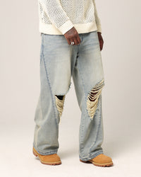 Saint Morta Ruin Amplus Jeans Dirty Blue