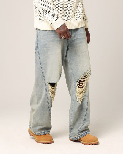 Saint Morta Ruin Amplus Jeans Dirty Blue