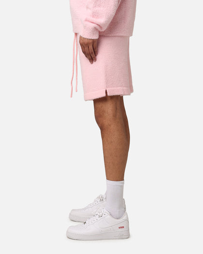 XXIII Fluffy Knit Shorts Pink