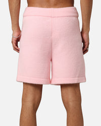 XXIII Fluffy Knit Shorts Pink
