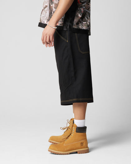 Loiter Star Child Jorts Black