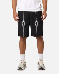 Carre C-Star Pipe Track Shorts Black