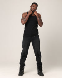 Saint Morta Psykhe Asscher Jeans Black Wash