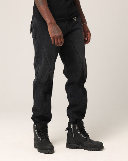 Saint Morta Psykhe Asscher Jeans Black Wash