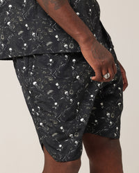 Saint Morta Netherworld Nylon Shorts Multi