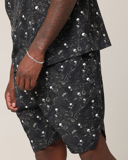 Saint Morta Netherworld Nylon Shorts Multi