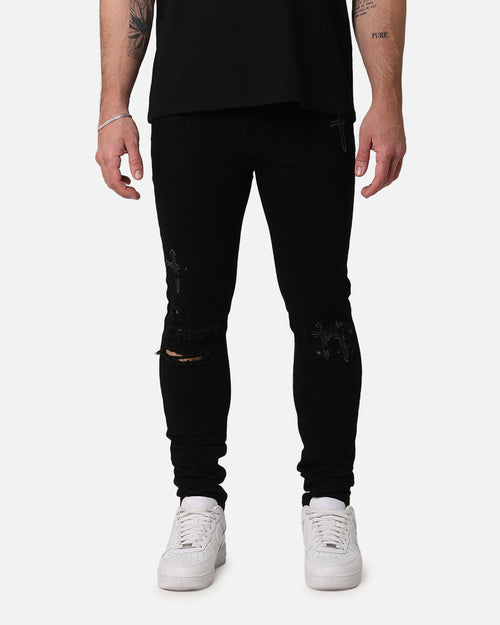 Saint Morta Crossfire Jeans Black