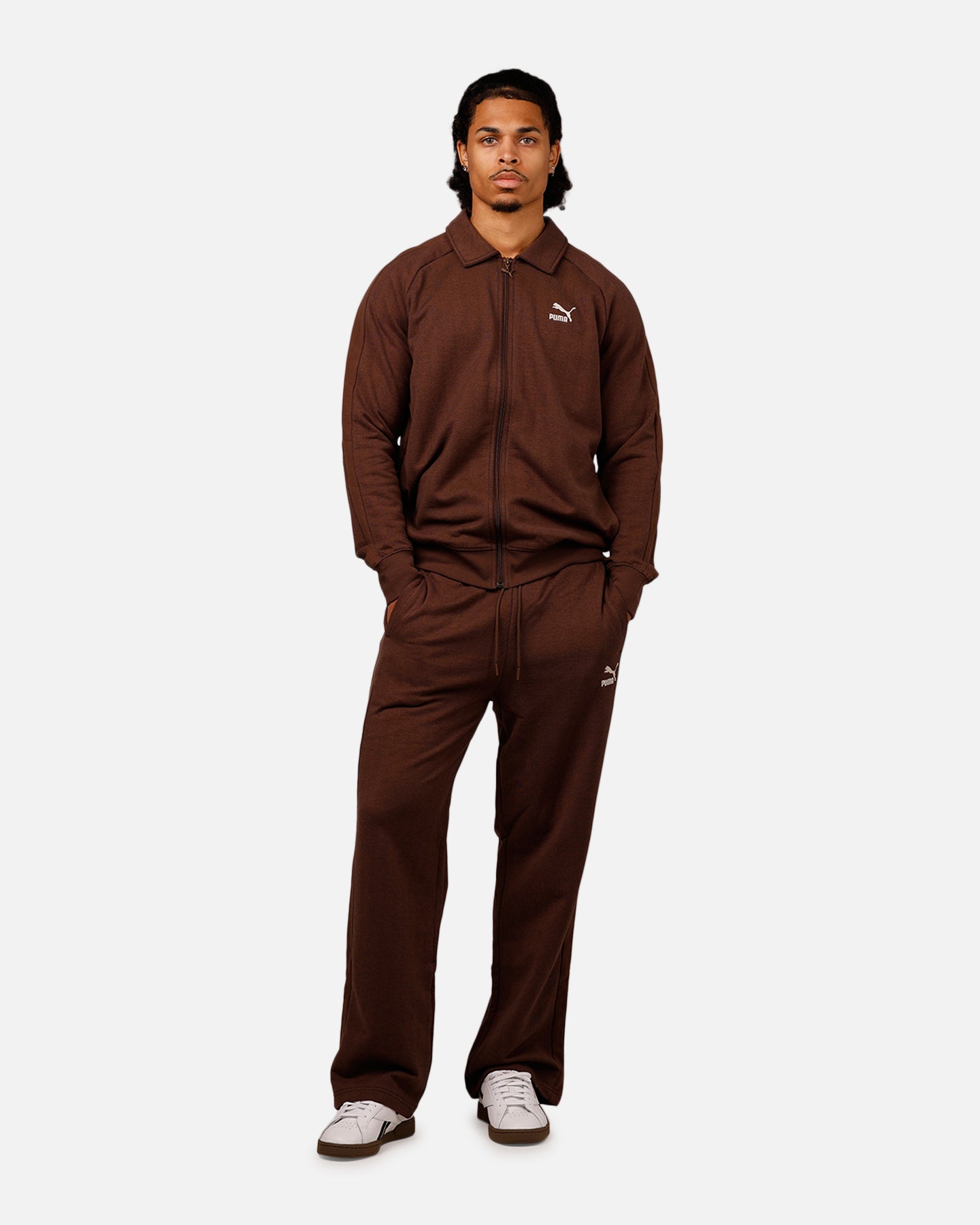 Puma T7 Track Pants Brown | Culture Kings US