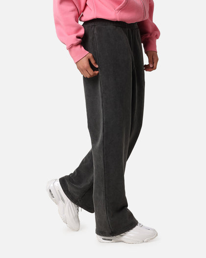 Loiter College Dropout Trackpants Washed Black