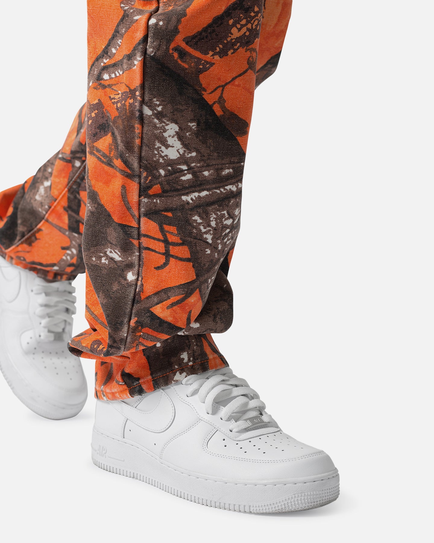 MNML V603 Camo Carpenter Pants Orange | Culture Kings US