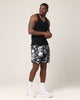 Saint Morta Undying Beach Shorts Black/White