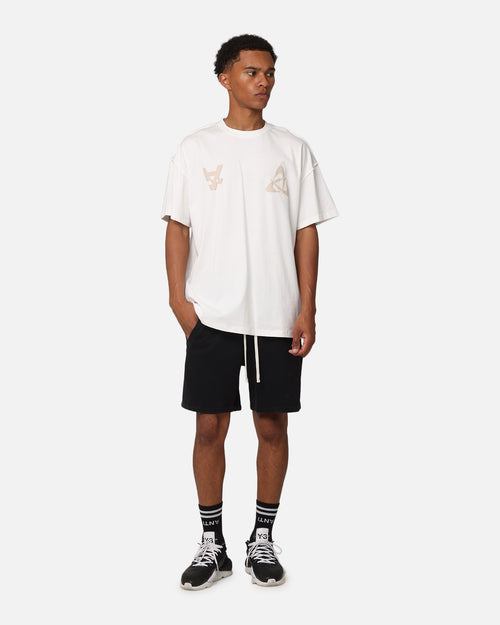 The Anti Order Hyphen Sweat Shorts Washed Black