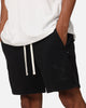 The Anti Order Hyphen Sweat Shorts Washed Black
