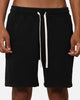 The Anti Order Hyphen Sweat Shorts Washed Black