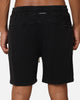 The Anti Order Hyphen Sweat Shorts Washed Black