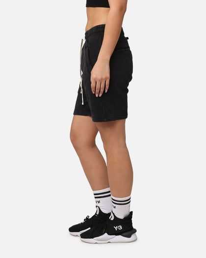 The Anti Order Hyphen Sweat Shorts Washed Black
