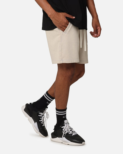 The Anti Order Hyphen Sweat Shorts Washed Stone