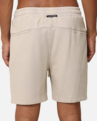 The Anti Order Hyphen Sweat Shorts Washed Stone
