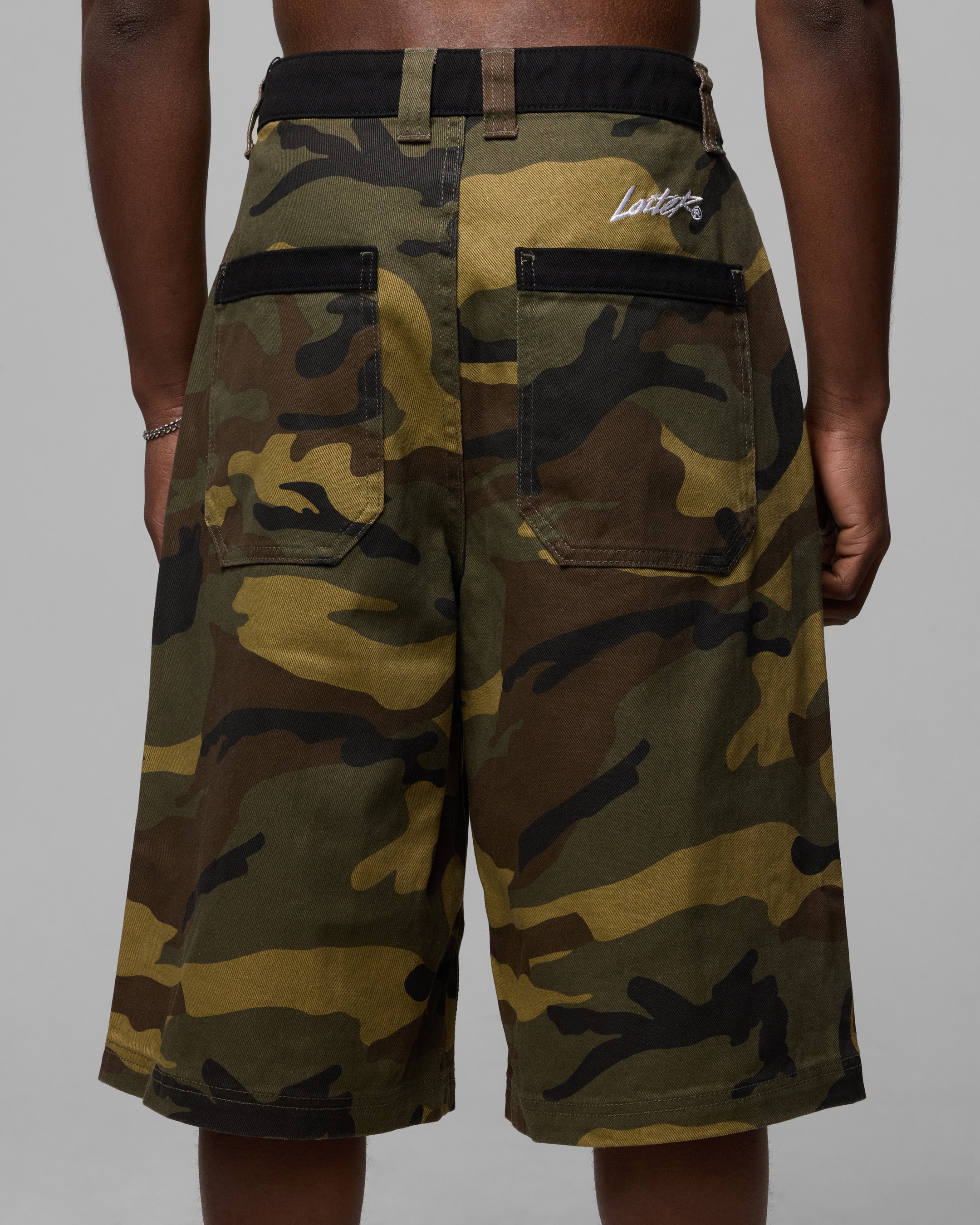 Loiter Collateral Jorts Woodland Camo | Culture Kings US