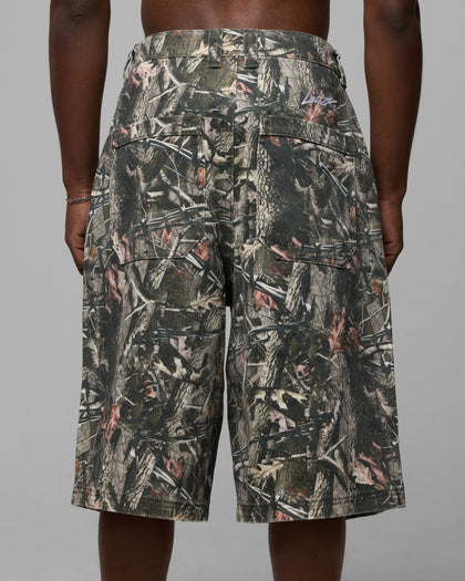 Loiter Collateral Jorts Real Tree Camo