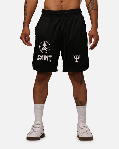 Saint Morta Post Humanous Basketball Short Black/White