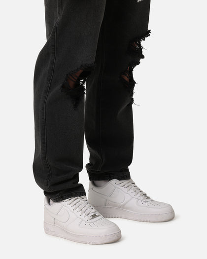 Saint Morta Skeleton Key Psykhe Jeans Black Shadow
