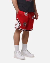 Mitchell & Ness Chicago Bulls 'UNC To Chicago' Champions Shorts Red