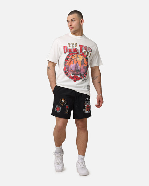 Mitchell & Ness Chicago Bulls Champs Nylon Shorts Black