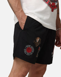 Mitchell & Ness Chicago Bulls Champs Nylon Shorts Black