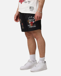 Mitchell & Ness Chicago Bulls Champs Nylon Shorts Black