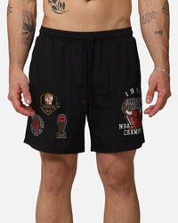 Mitchell & Ness Chicago Bulls Champs Nylon Shorts Black