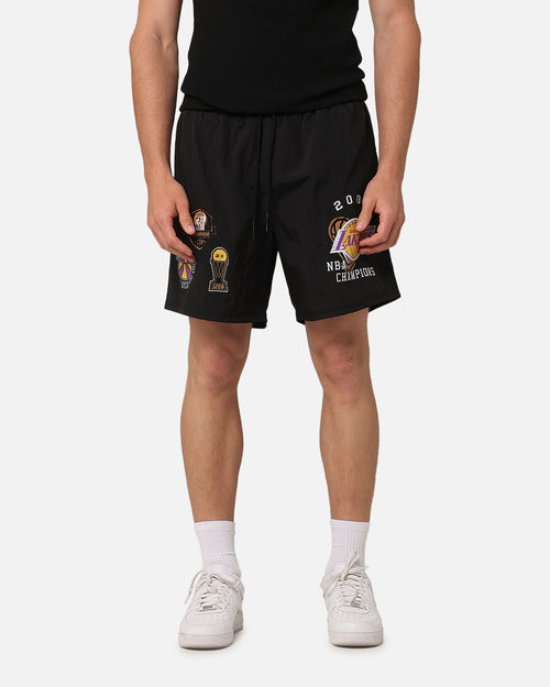 Mitchell & Ness Los Angeles Lakers Champs Nylon Shorts Black