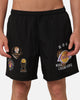 Mitchell & Ness Los Angeles Lakers Champs Nylon Shorts Black