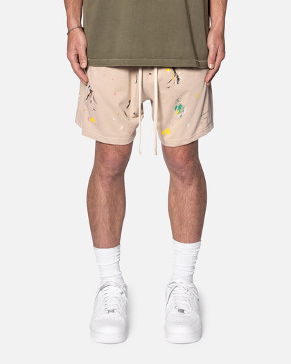 MNML Painter Shorts Off White
